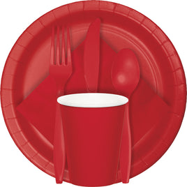 Red Tableware