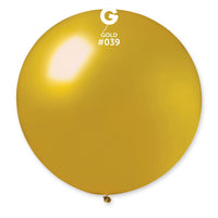 31in. Metallic Gemar Latex Balloon 1ct.