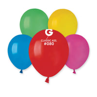 5in. Standard Gemar Latex Balloon 100ct.