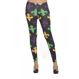 Mardi Gras Leggings