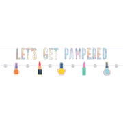 Spa Party Letter Banner Kit