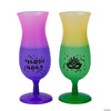 16 oz. Mardi Gras Color Changing Plastic Hurricane Cup