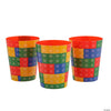 16 oz. Color Brick Party Reusable Plastic Favor Cup