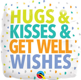 17" Hugs Kisses Get Well