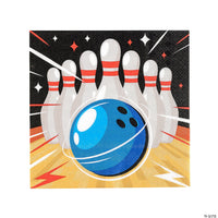 Bowling Party Center Pin Strike Lunch Napkins 16 ct.