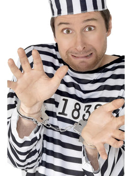 Silver Plastic Handcuffs