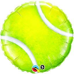 18" Tennis Ball Foil Balloon