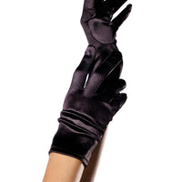 Wrist Length Satin Gloves-Adult