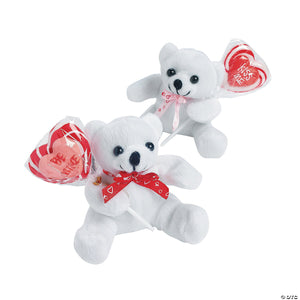 Stuffed Bears with Lollipop