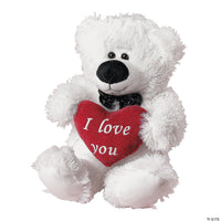 Valentine Stuffed Polar Bear