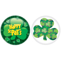 St. Patrick's Day Buttons 2 ct.