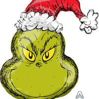 29" Grinch Stole Christmas Foil Balloon