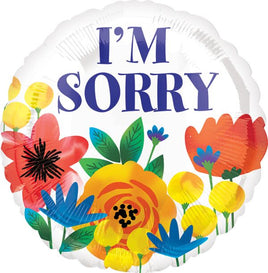 18" I'M SORRY FOIL BALLOON