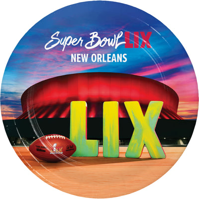 Super Bowl LIX 9 in. Paper Plates 16 ct.