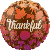 17" Thankful Ombre Leaves