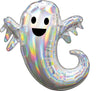 28" Iridescent Ghost  Foil Balloon