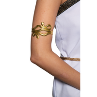 Gold Snake Arm Cuff