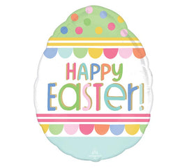 25" Egg Hunt Easter Foil Balloon