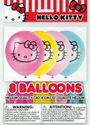 Hello Kitty and Friends Assorted 12 Latex Balloons  8ct