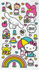 Hello Kitty and Friends Cellophane Bags 5" x 9"  16ct