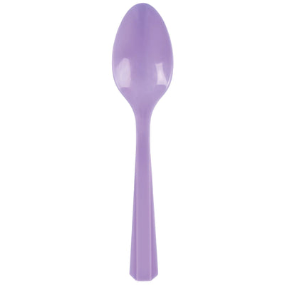 Plastic Spoons -  Lavender