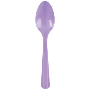 Plastic Spoons -  Lavender