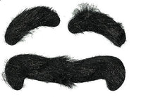 Synthetic Polyester Self Adhesive Mustaches (Assorted Styles) 1 ct.