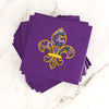 Mardi Gras Fleur Cocktail Napkins 20 ct