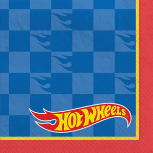 Hot Wheels Beverage Napkins  16 ct.