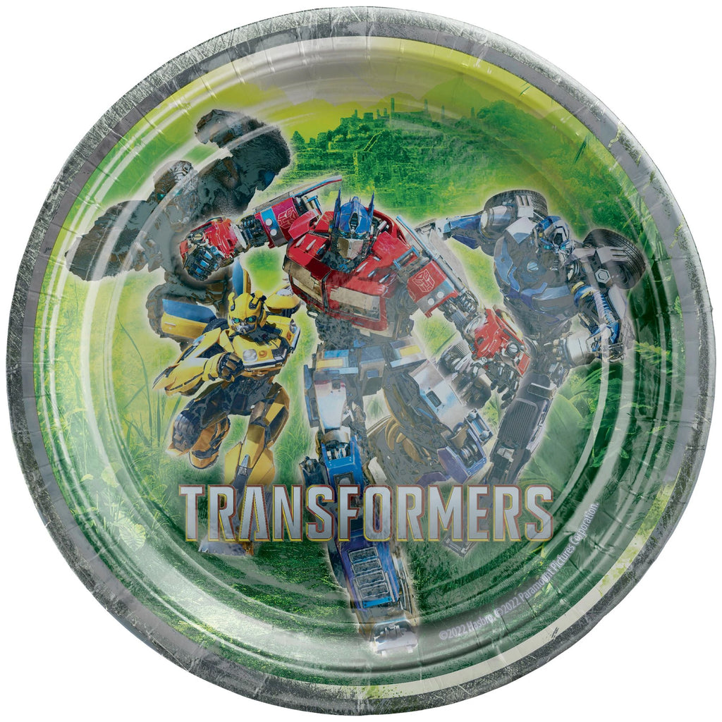 Transformers: Rise of the Beasts 9" Paper Plates 8 ct.