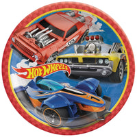 Hot Wheels 9" Plates  8 ct.