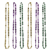 Mardi Gras Coin Beads