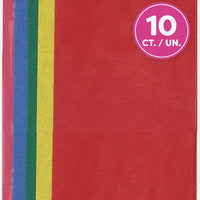Assorted Tissue Sheets  10ct.