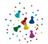 COLORFUL BIRTHDAY SHAPES FOIL CONFETTI 1.2 OZ.