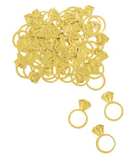 Large Gold Diamond Ring Confetti .5 oz