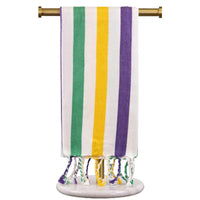 Mardi Gras Hand Towel 1ct.