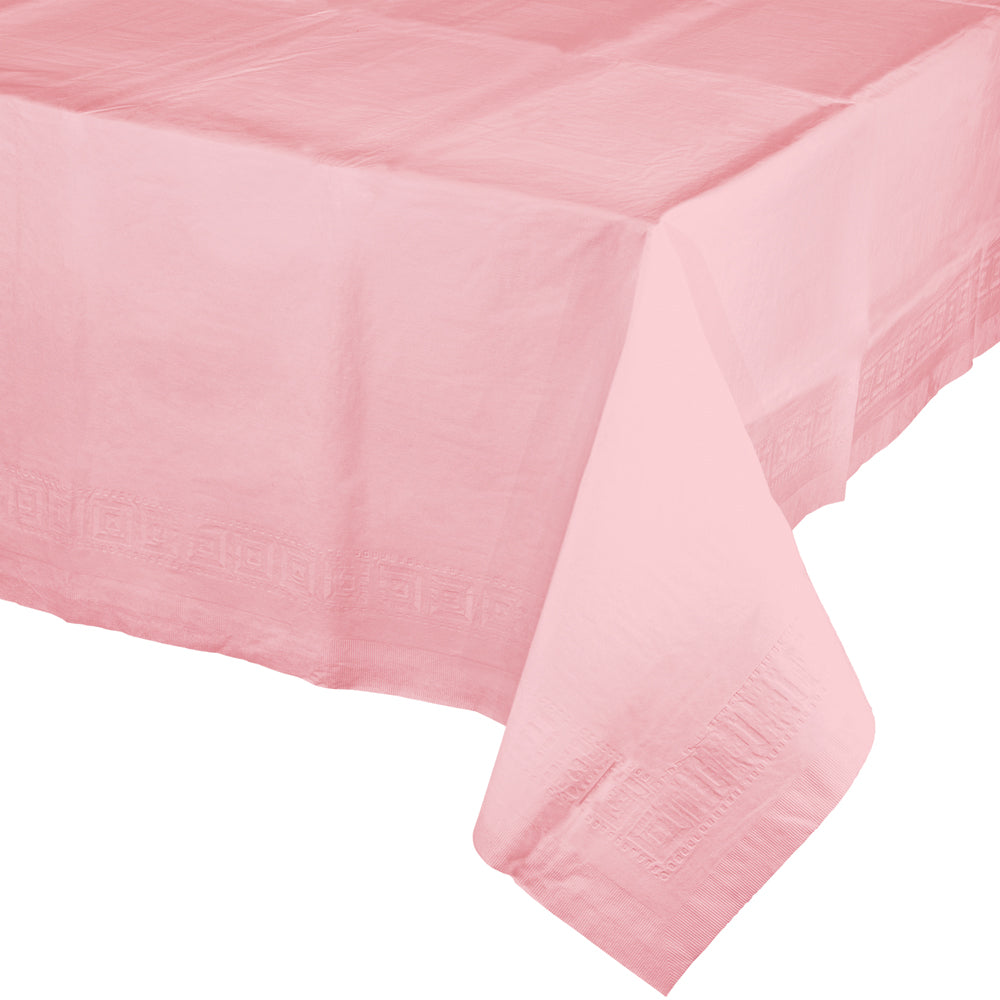 54" X 108" Classic Pink Lined Tablecover 1 ct.