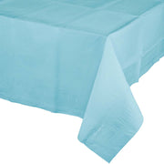 54" X 108" Pastel Blue Lined Tablecover 1 ct.