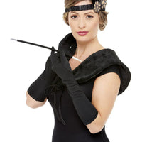 Deluxe 1920s Accessories Kit- Black & Gold
