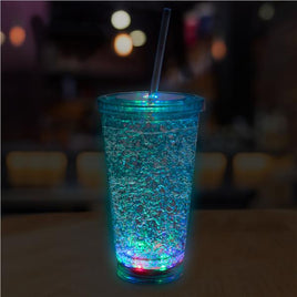 16oz. LED Crystal Tumbler