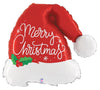 27" Christmas Santa Hat Foil Balloon