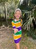 Mardi Gras Thick Rugby Junior Dress