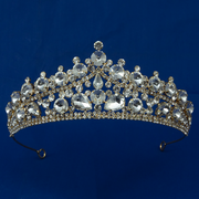 Gold Pointed Tiara 2.5 H