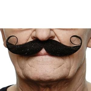 MAESTRO FAKE MUSTACHE BLACK