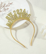 Bye 2024 Hello 2025 New Year Headband