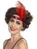 FLAPPER HEADBAND with Feather