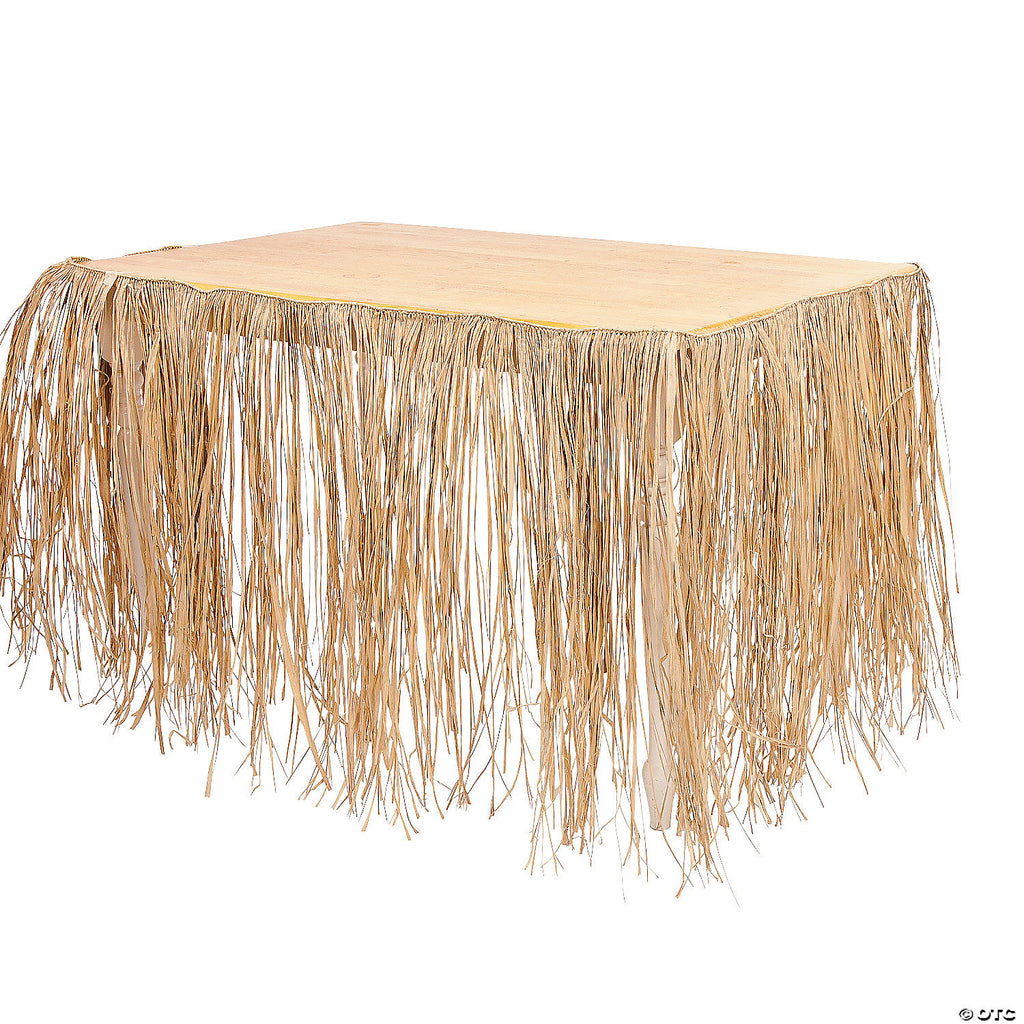 Raffia Table Skirt