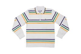 Youth Mardi Gras White Infinity Long Sleeve Shirt