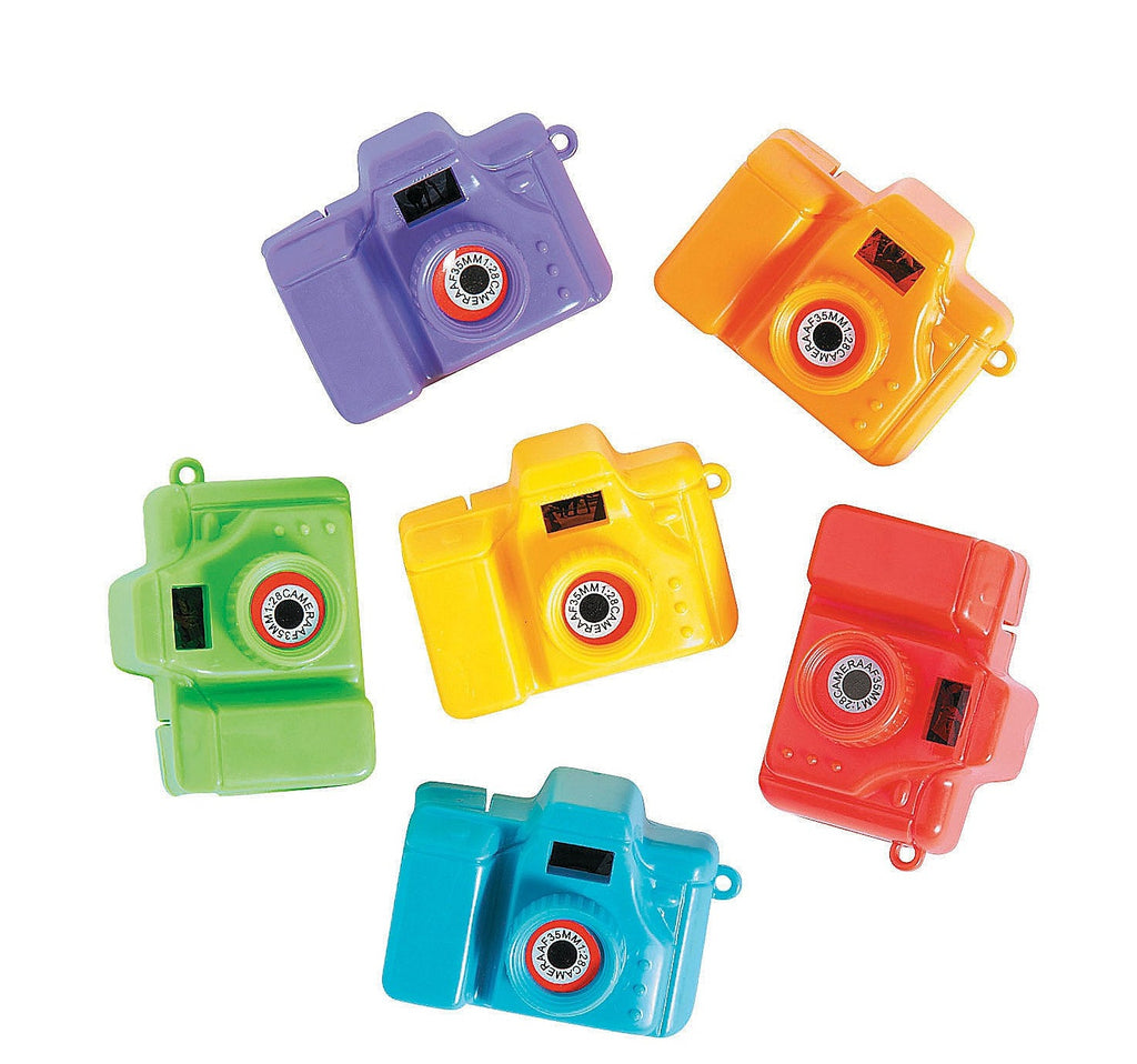 Plastic Mini Cameras 6 ct.