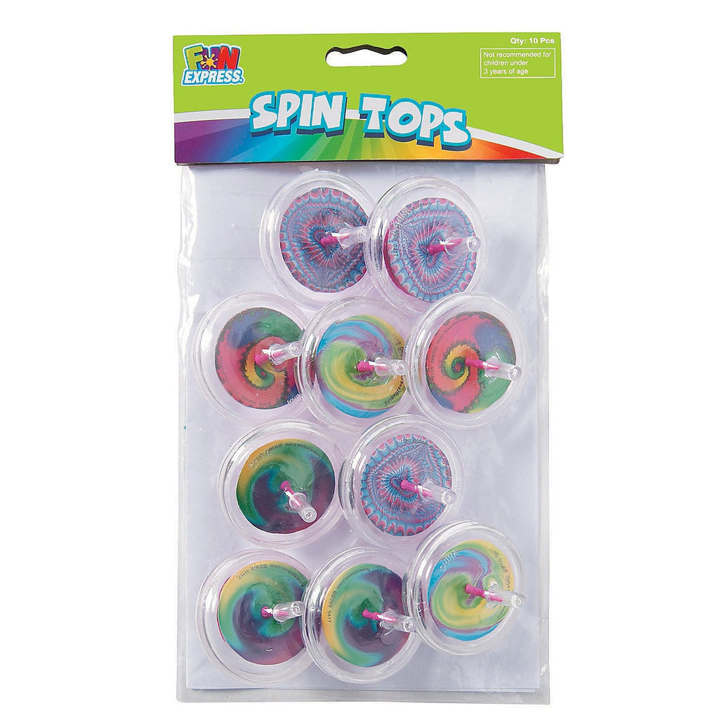 Spin Tops  10 ct.